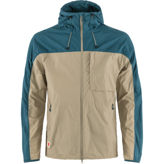 Fjallraven High Coast Wind Jacket – Men’s Fossil/Deep Sea Small