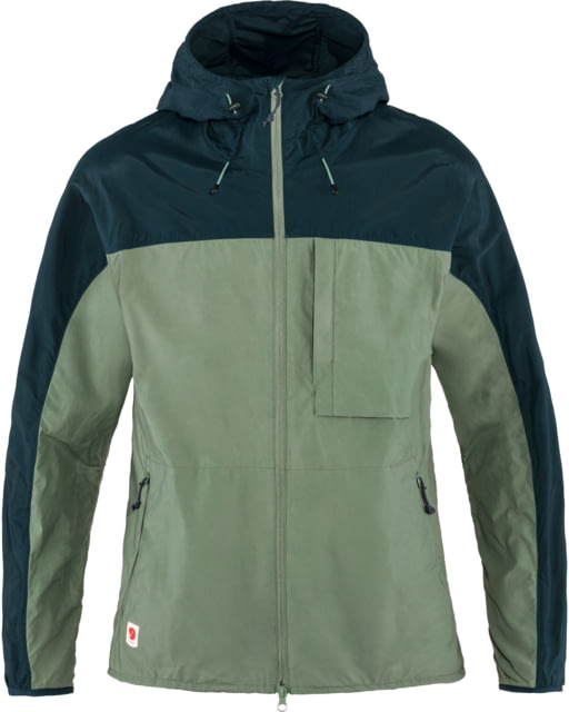 Fjallraven Fjallraven High Coast Wind Jacket - Mens Patina Green/Navy Medium