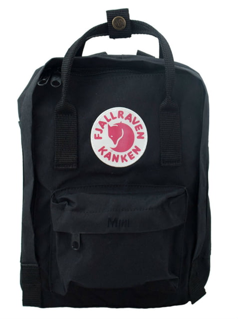 Fjallraven Kanken Mini Backpack Black One Size  Size