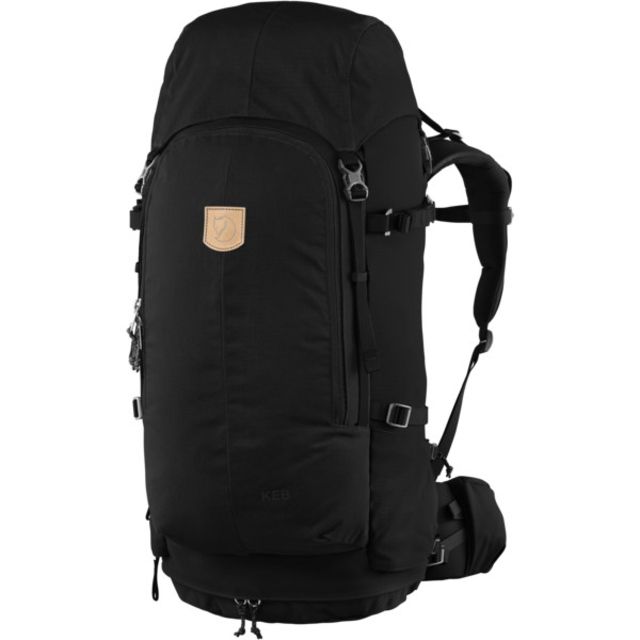 Fjallraven Keb 52 Backpack - Women's Black/Black One Size