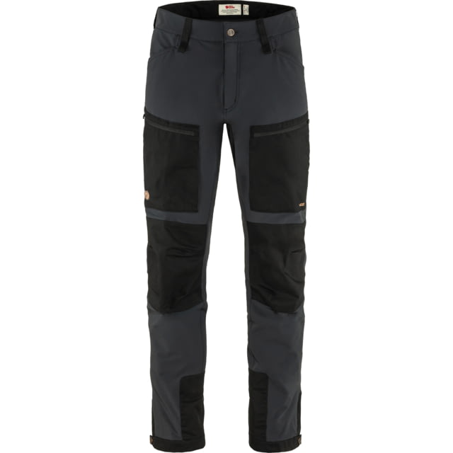 Fjallraven Keb Agile Trousers - Men's 54 Euro 37 in Waist Long Inseam Black/Black