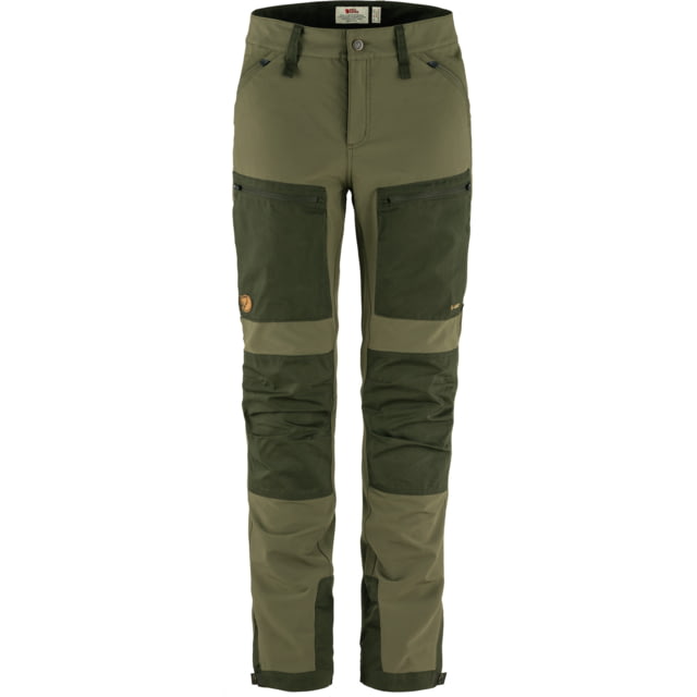 Fjallraven Keb Agile Trousers - Women's Laurel Green/Deep Forest 46/Large