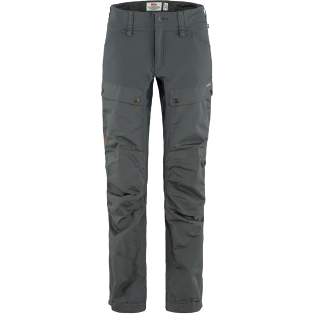 Fjallraven Keb Trekking Trousers - Womens Long Inseam Basalt 36/Long