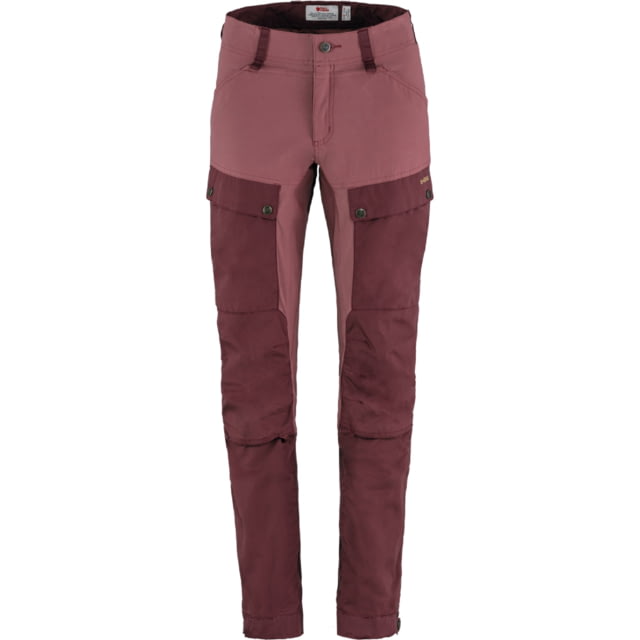 Fjallraven Fjallraven Keb Trekking Trousers - Womens Regular Inseam Port/Mesa Purple 34/Regular