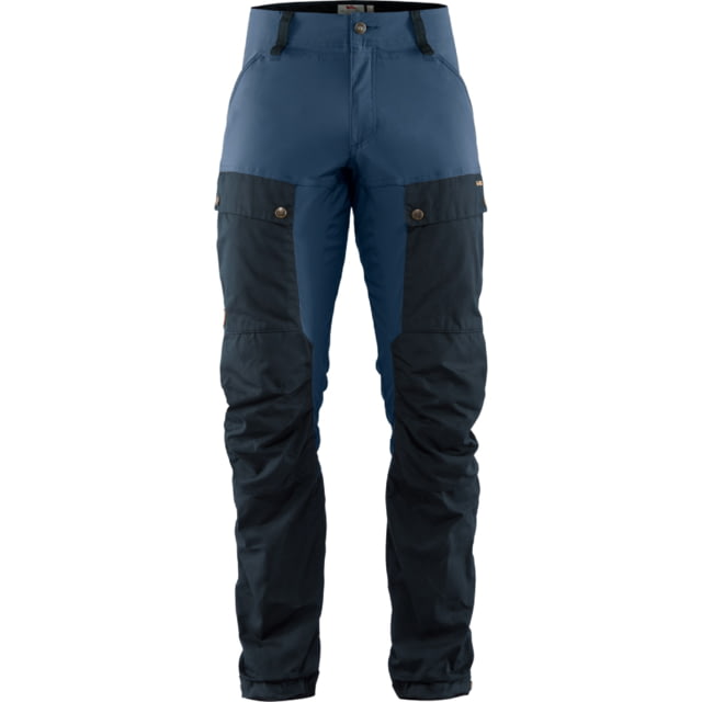 Fjallraven Keb Trousers - Mens Regular Inseam Dark Navy/Uncle Blue 46/Regular
