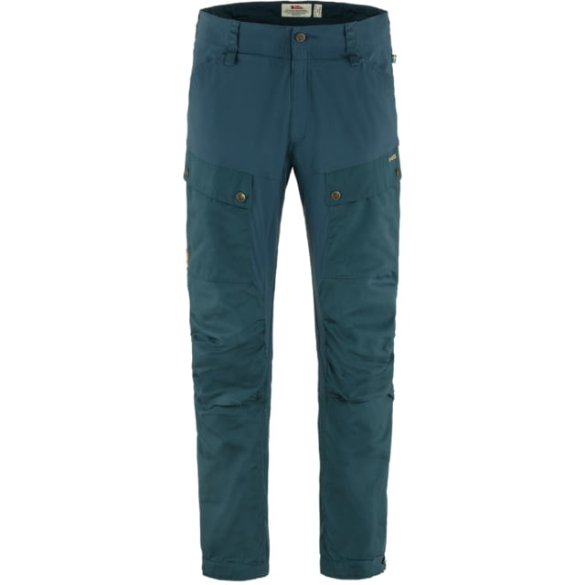 Fjallraven Keb Trousers - Mens Short Inseam Mountain Blue 58/Short