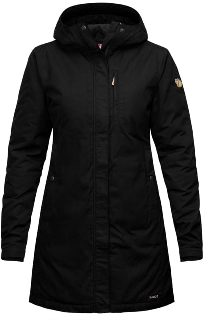Fjallraven Kiruna Padded Parka - Women's Black Extra Small