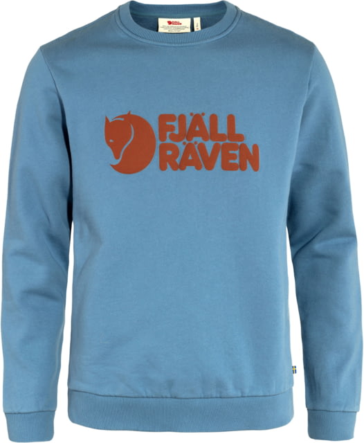 Fjallraven Logo Sweater - Men's Dawn Blue Large