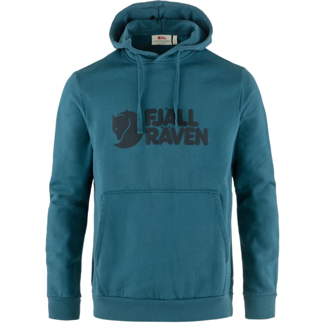 Fjallraven Logo Sweater - Men's Deep Sea Large