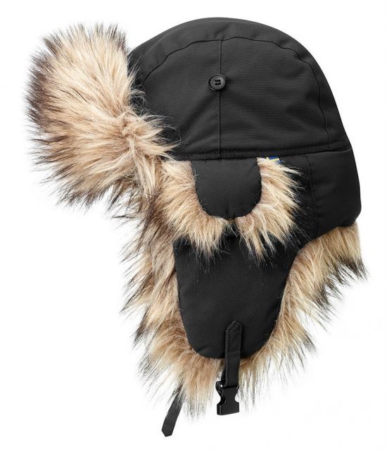 Fjallraven Nordic Heater Hat - Men's-Black-Medium