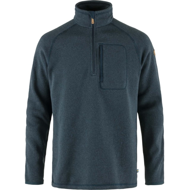 Fjallraven Ovik Fleece Half Zip - Men's Navy Medium