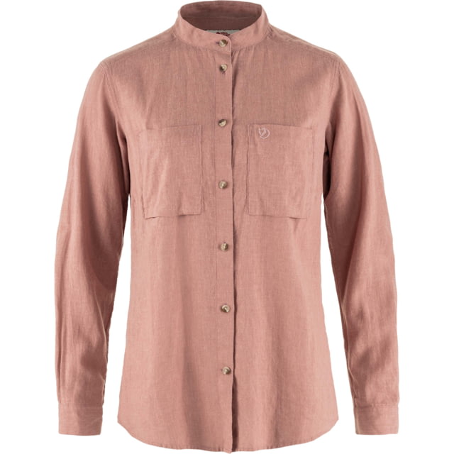 Fjallraven Fjallraven Ovik Hemp Shirt Long Sleeve - Women's Dusty Rose Medium