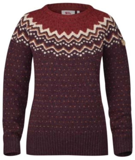 Fjallraven Ovik Knit Sweater - Women's Dark Garnet Medium