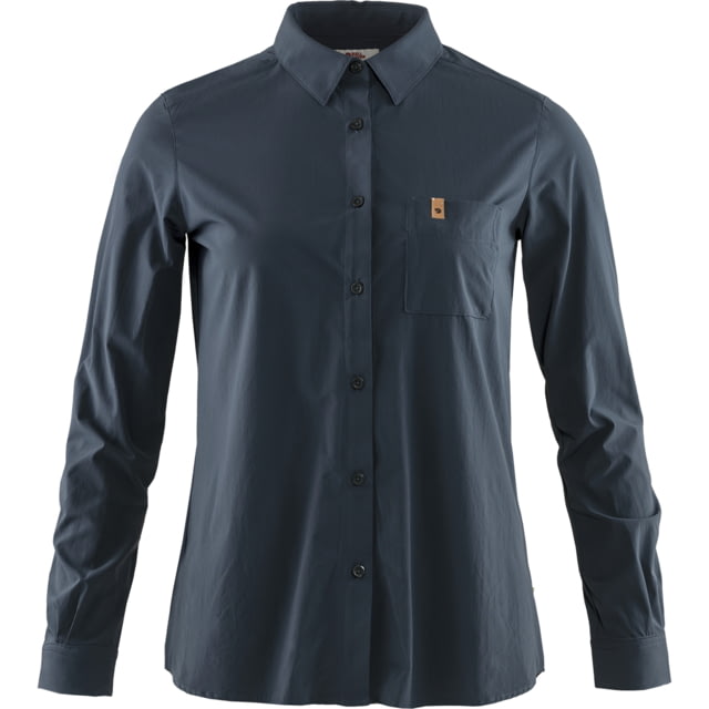 Fjallraven Fjallraven Ovik Lite Long Sleeve Shirt - Women's Navy Small