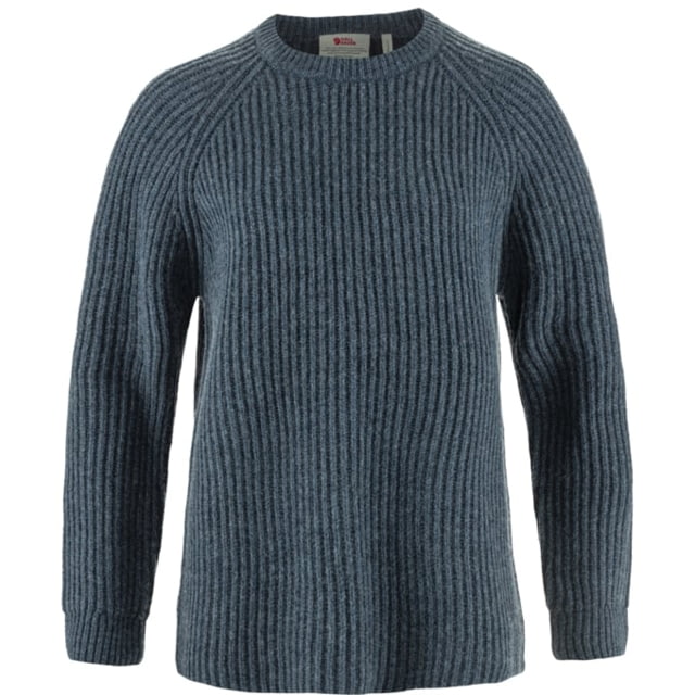 Fjallraven Ovik Rib Sweater - Women's Navy Large