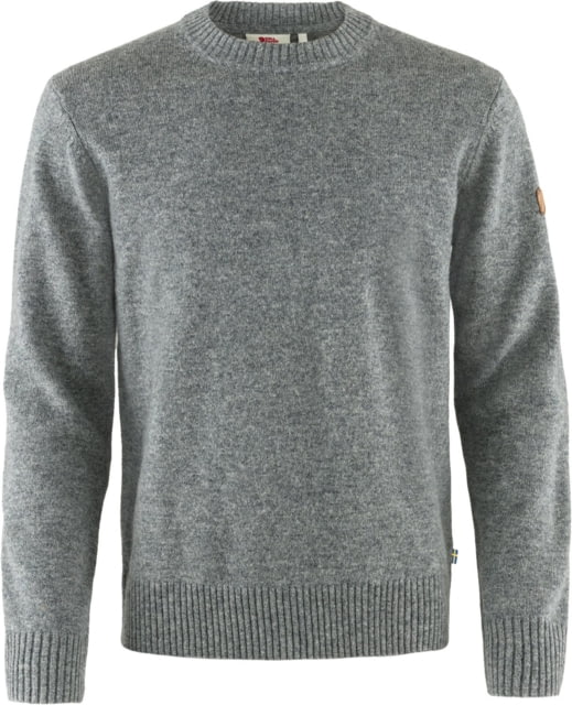 Fjallraven Ovik Round-Neck Sweater - Men's Grey Large