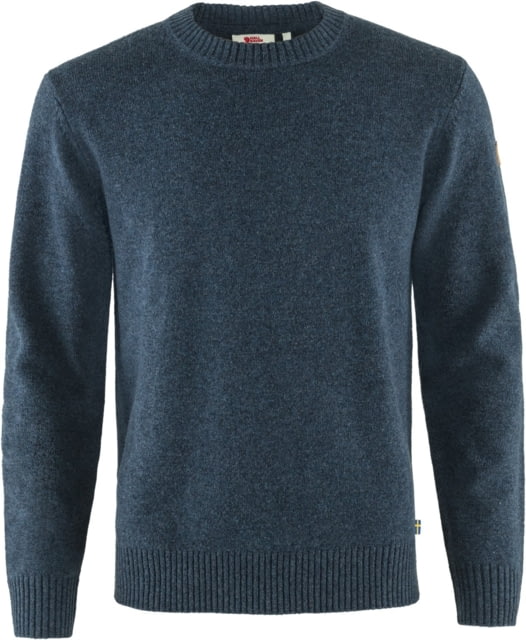 Fjallraven Ovik Round-Neck Sweater - Men's Navy Extra Small