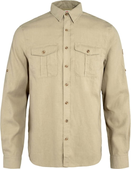 Fjallraven Fjallraven Ovik Travel Long Sleeve Shirt - Men's Sand Stone Extra Small