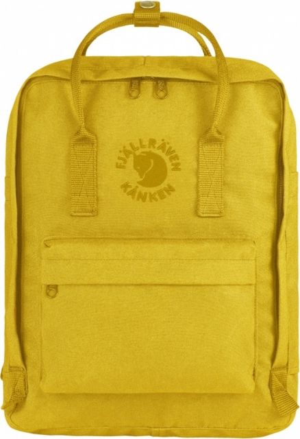 Fjallraven Re-Kanken Backpack Sunflower Yellow One Size