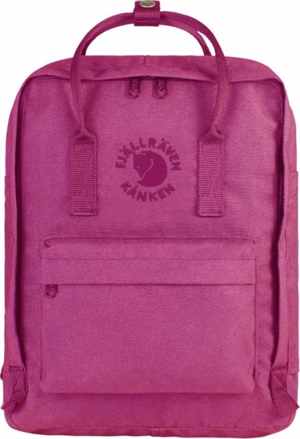 Fjallraven Re-Kanken Mini Backpack - Kid's Pink Rose One Size  Size