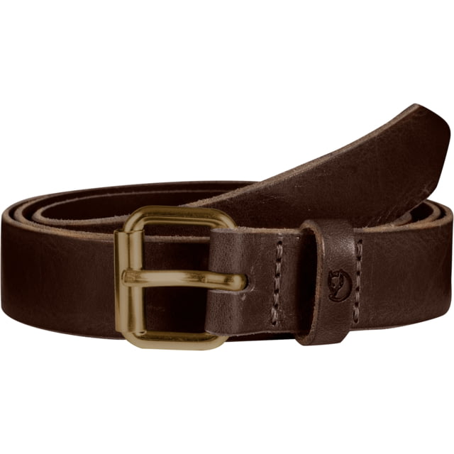 Fjallraven Singi Belt 25 cm. Leather Brown