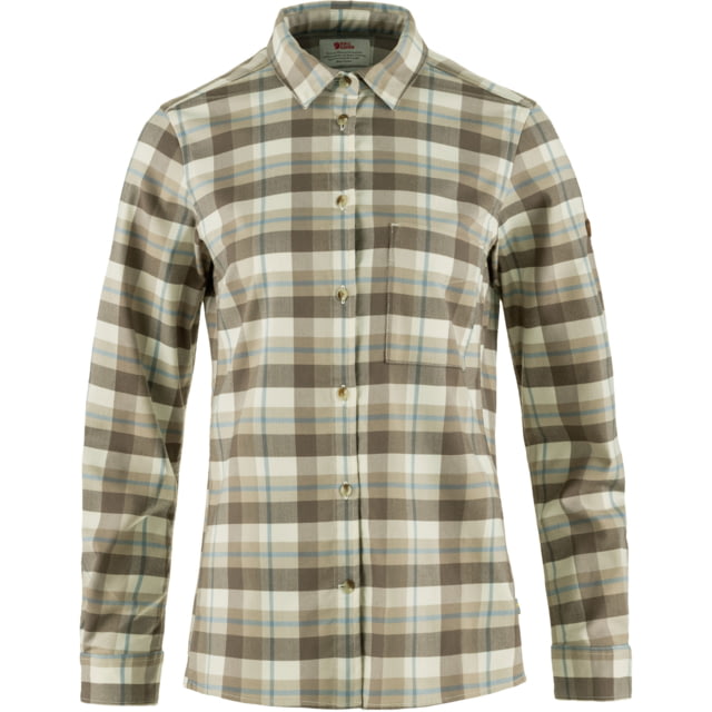 Fjallraven Singi Fjall Shirt - Women's Chalk White-Fossil Large