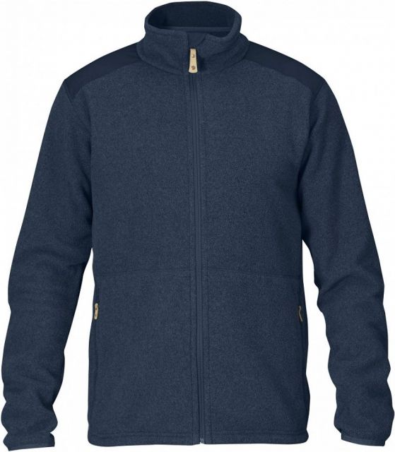 Fjallraven Sten Fleece Jacket - Men's Dark Navy Large