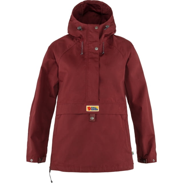 Fjallraven Vardag Anorak - Women's Bordeaux Red Small