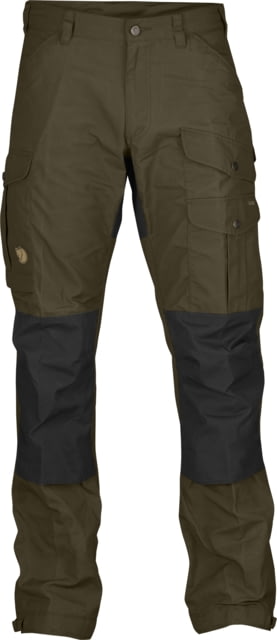 Fjallraven Vidda Pro Trousers - Men's 54 Euro Short Inseam Dark Olive