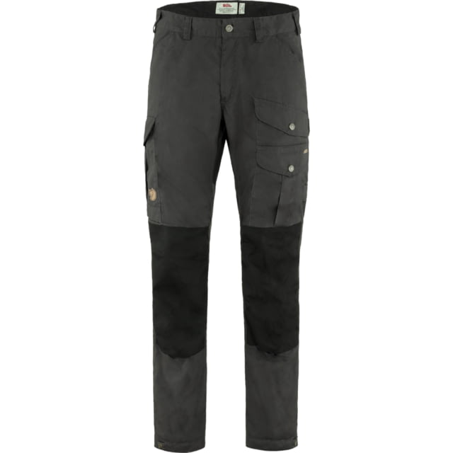 Fjallraven Vidda Pro Trousers - Mens Short Inseam Dark Grey/Black 48/Short