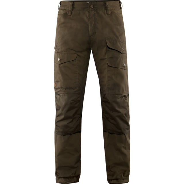 Fjallraven Vidda Pro Trousers - Mens Short Inseam Dark Olive/Black 56/Short