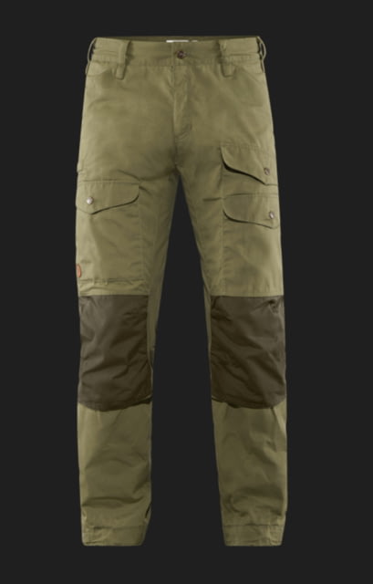 Fjallraven Vidda Pro Ventilated Trousers - Mens Short Inseam Laurel Green/Deep Forest 46/Short