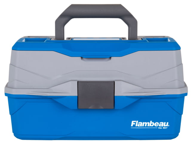 Flambeau 2 Tray Classic Tackle Box Blue/Gray