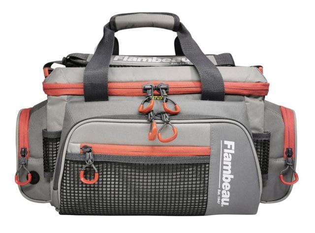 Flambeau 5007 Pro-Angler Tackle Bag Grey/Red