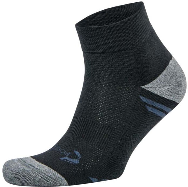 Foot Zen Foot Zen Comfort Quarter Socks - Men's Small Black