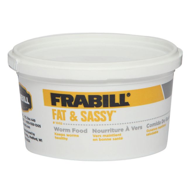 Frabill & Sassy Worm Food Fat
