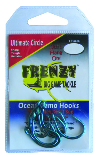 Frenzy Ultimate Circle Hook Blue Size 9/0 6 Per Pack