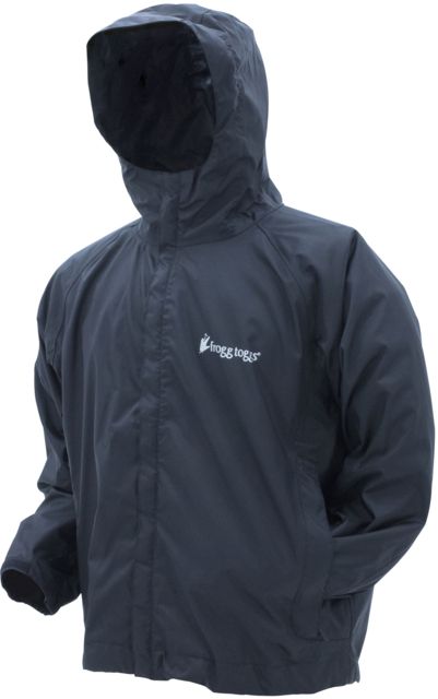 Frogg Toggs StormWatch Rain Jacket – Men’s Black Extra Large