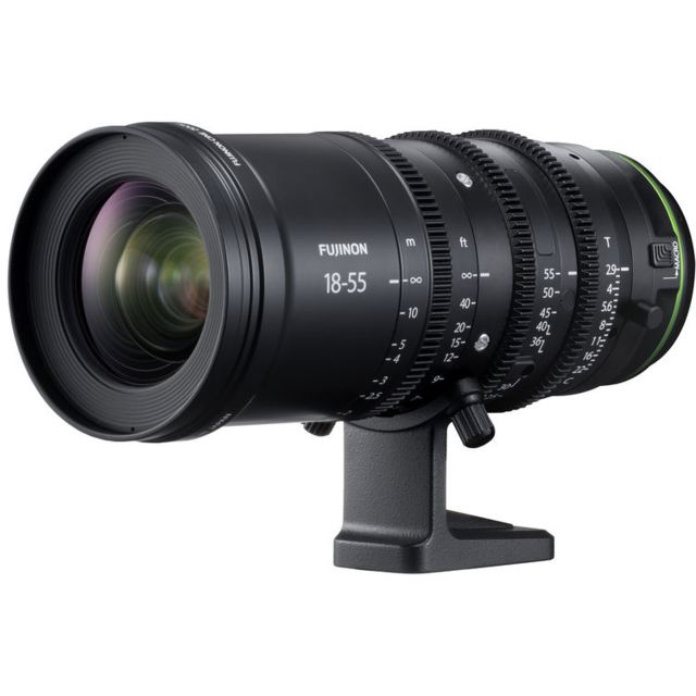 Fujifilm MKX18-55mm T2.9 Camera Lens X-Mount Black Medium