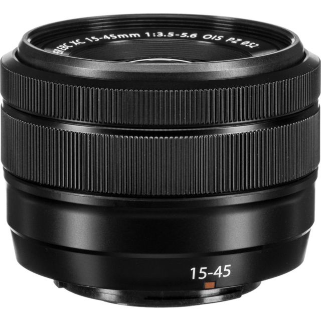 Fujifilm XC15-45mm F3.5-5.6 OIS PZ Camera Lens Black Small