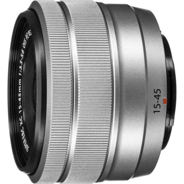 Fujifilm XC15-45mm F3.5-5.6 OIS PZ Camera Lens Silver Small