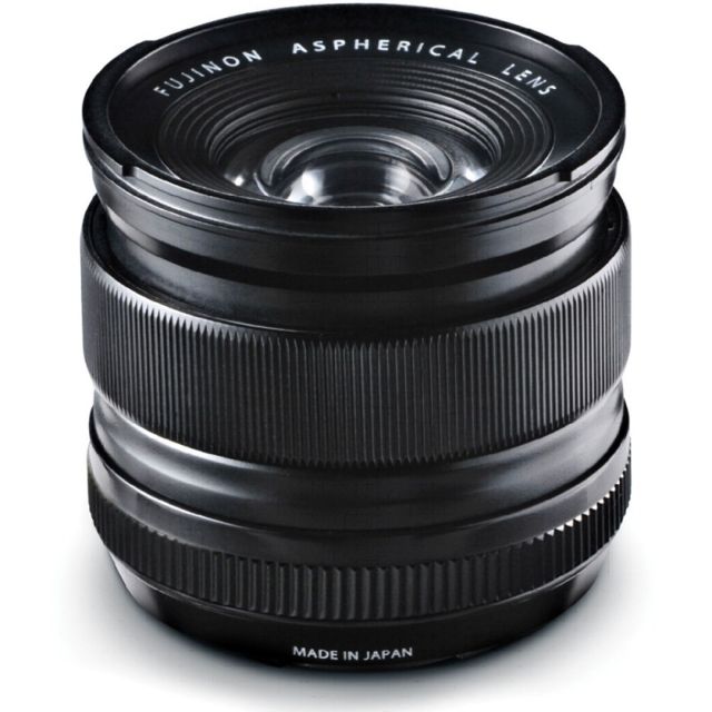 Fujifilm XF14mm F2.8 R Camera Lenses Black Small