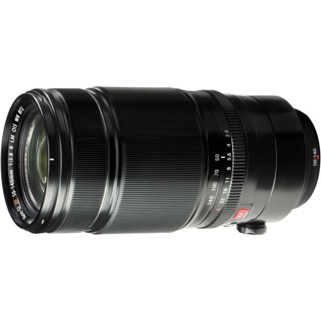 Fujifilm XF50-140mm F2.8 R LM OIS WR Camera Lens Black Medium