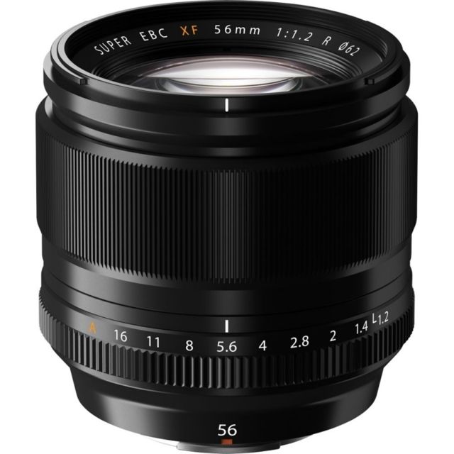 Fujifilm XF56mm F1.2 R Camera Lenses Black Small