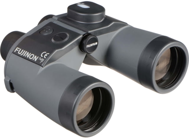 Fujinon Mariner 7x50mm WPC-XL Compass Porro Prism Binoculars Rubber Grey