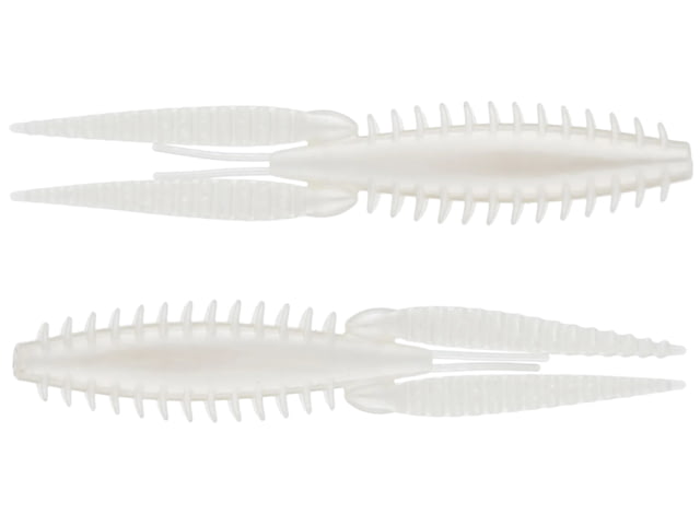 G-Ratt Baits G-Ratt Baits Dixe Flip Soft Bait 4in 8pk Pearl White