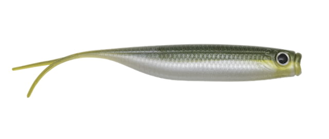 G-Ratt Baits G-Ratt Baits Rocker Soft Bait 5in 4pk Green & Silver