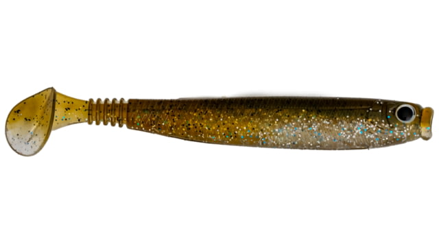 G-Ratt Baits G-Ratt Baits Thin Swim Soft Bait 4in 5pk Crystal Shad