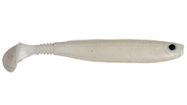 G-Ratt Baits G-Ratt Baits Thin Swim Soft Bait 3in 5pk Pearl White