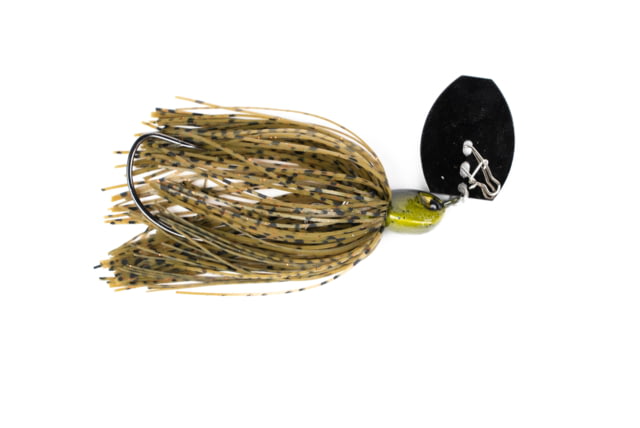 G-Ratt Baits G-Ratt Baits Weedless Vibrating Jig 3/8oz Green Pumpkin Red Flake